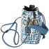 FENDI Mini Mon Tresor Zucca FF Shoulder Bag 8BS010 Cream Blue Leather